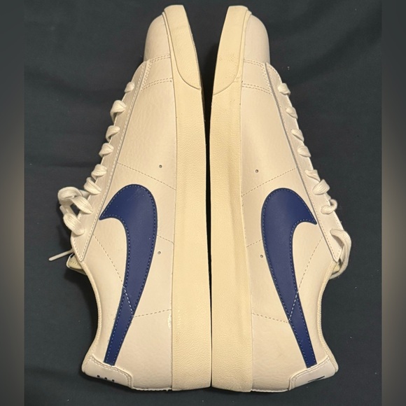 Nike Blazer Low Leather White/Astronomy Blue Size 12 Brand New No Box - Picture 3 of 9